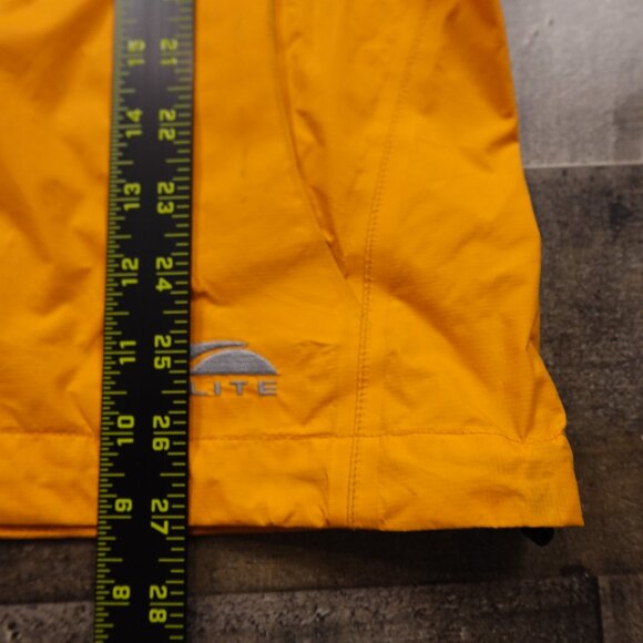 GoLite Gore-Tex Paclite Shell Jacket Women’s Large Orange Hooded Waterproof - Picture 8 of 14